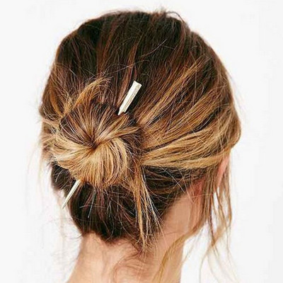 Nova ukosnica Štapići za kosu Minimalistički Big Pearl Trendy Punk Metalni dodaci za kosu Pokrivala za kosu Frizura za žene Nakit H048