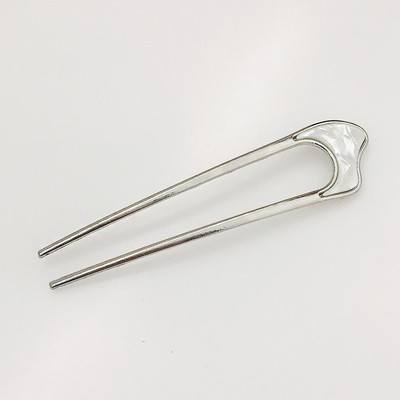 Nova ukosnica Štapići za kosu Minimalistički Big Pearl Trendy Punk Metalni dodaci za kosu Pokrivala za kosu Frizura za žene Nakit H048