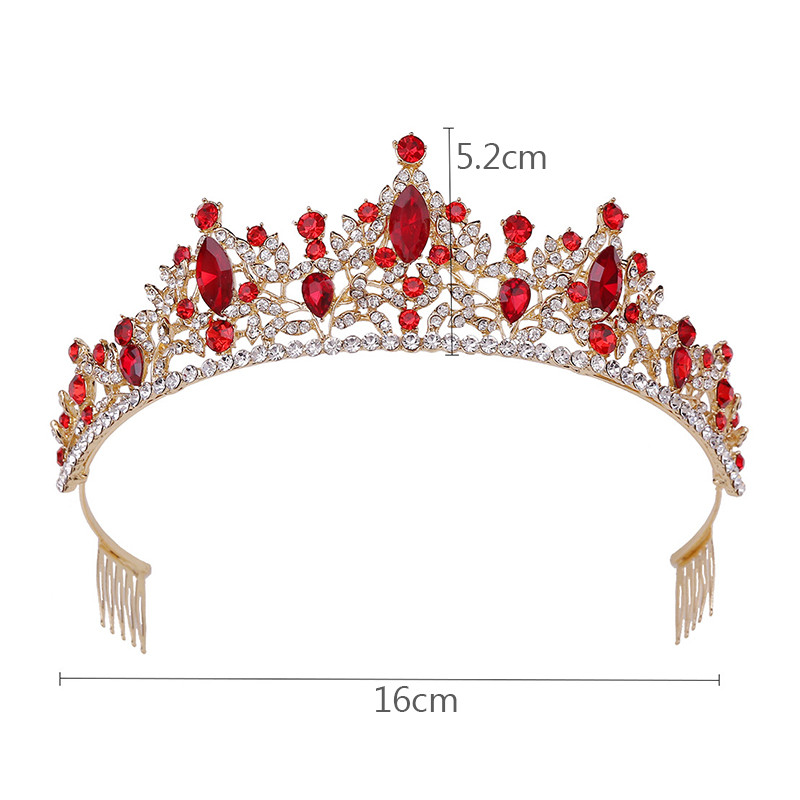 Voal de nuntă Tiare și coroane pentru mireasă Accesorii pentru bijuterii de păr Bentite cu strasuri strălucitoare cu cleme pieptene pentru păr pentru femei fete