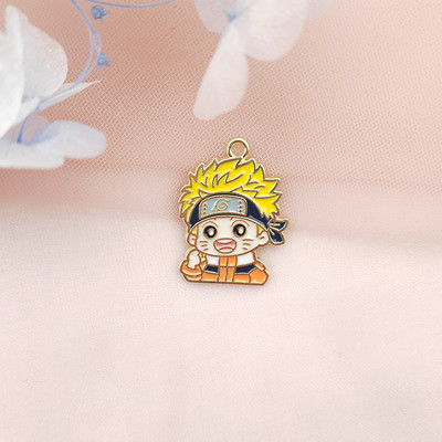 10 buc. Charm din aliaj, cercei cu personaje de desene animate, pandantiv, breloc bricolaj, lanț suspendat, bijuterii, accesorii lucrate manual, farmec pentru cercei