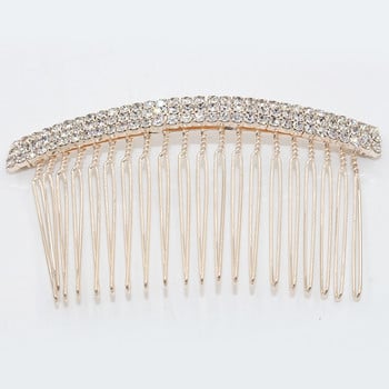 Fashion Crystal Rhinestone Comb Hairpin Wedding Party Bridal Bowknot Crown Hair Clip Festival Κοσμήματα Αξεσουάρ Styling