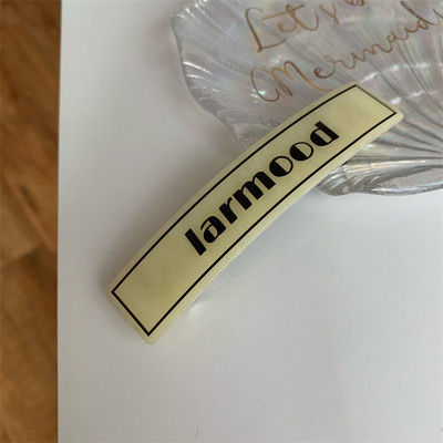 Trend Letters Lihtsad kevadised klambrid naistele Armas ja lahe esteetika Temperament juukseklambrid vabaaja võlu Mood Juukseaksessuaarid