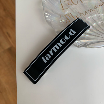 Trend Letters Lihtsad kevadised klambrid naistele Armas ja lahe esteetika Temperament juukseklambrid vabaaja võlu Mood Juukseaksessuaarid