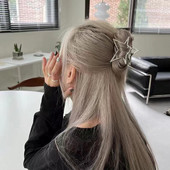 Y2k Esteetilised Hollow Star Pentagrami juukseküüned naistele Magus romantiline trendi juukseklamber Jaapani Harajuku juukseaksessuaarid Uus