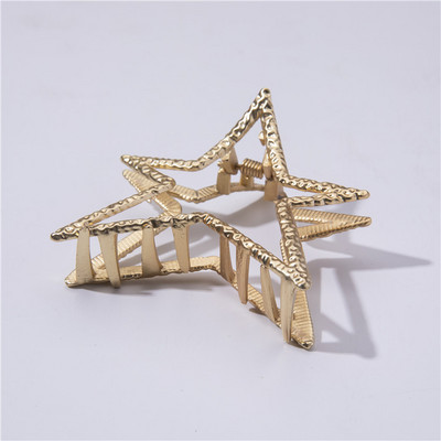 Y2k Esteetilised Hollow Star Pentagrami juukseküüned naistele Magus romantiline trendi juukseklamber Jaapani Harajuku juukseaksessuaarid Uus