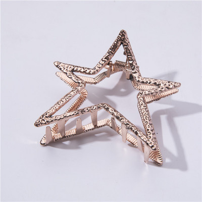 Y2k Esteetilised Hollow Star Pentagrami juukseküüned naistele Magus romantiline trendi juukseklamber Jaapani Harajuku juukseaksessuaarid Uus