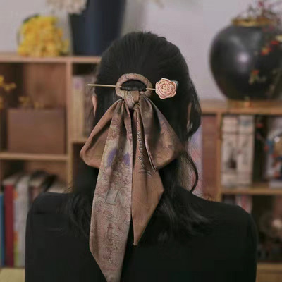 2022. Starinski kineski znakovi Vrpce Cvijeće Ukosnice za žene Temperament Jedinstveni šarm Štapić za kosu Vintage dodaci za kosu