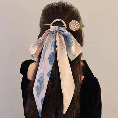 2022. Starinski kineski znakovi Vrpce Cvijeće Ukosnice za žene Temperament Jedinstveni šarm Štapić za kosu Vintage dodaci za kosu