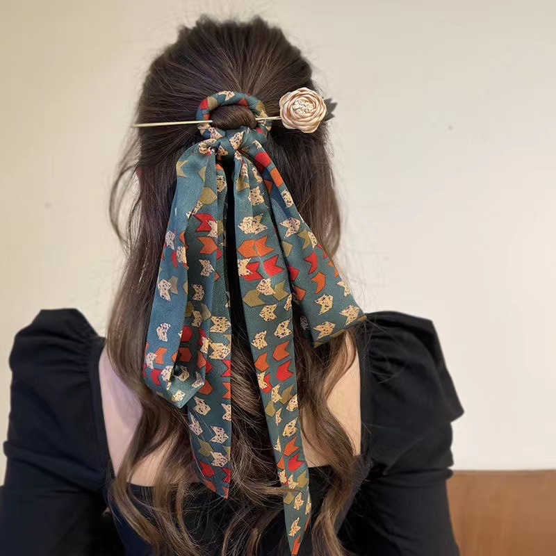 2022. Starinski kineski znakovi Vrpce Cvijeće Ukosnice za žene Temperament Jedinstveni šarm Štapić za kosu Vintage dodaci za kosu