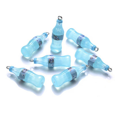 10 ks Simulácia 3D fľaša na nápoj Roztomilé prívesky na prívesok DIY Náušnice Náhrdelník Šperky Príslušenstvo Hľadanie