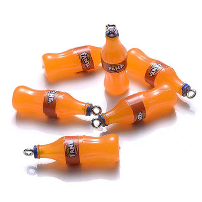 10 ks Simulácia 3D fľaša na nápoj Roztomilé prívesky na prívesok DIY Náušnice Náhrdelník Šperky Príslušenstvo Hľadanie