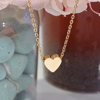 10 τμχ Χρυσό χρώμα Love Heart Beads Μενταγιόν Small Hole Spacer Beads Charm For Diy Jewelry Κατασκευή Κολιέ Βραχιόλια Αξεσουάρ