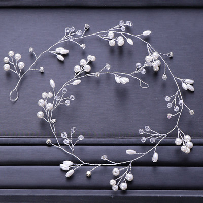 Új Crystal Pearl Menyasszonyi Tiaras Hajpántok Hajtűk Koszorúslány Diamante Haj Vine Kiegészítők Esküvői hajfésű hajgumi Ékszerek