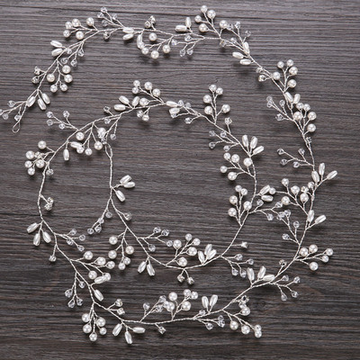Új Crystal Pearl Menyasszonyi Tiaras Hajpántok Hajtűk Koszorúslány Diamante Haj Vine Kiegészítők Esküvői hajfésű hajgumi Ékszerek