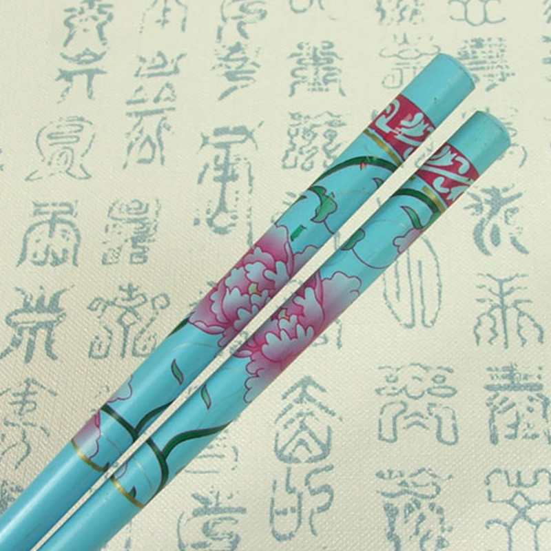 2Pcs/Set Vintage ručno rađene štapiće za kosu Oslikane japanske drvene ukosnice za žene Prirodni kineski drveni štapići