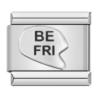 Hapiship Originálny Daisy Rose Heart Crown Dazzling CZ talianske články Charm Fit 9mm náramok z nehrdzavejúcej ocele na výrobu šperkov DJ250