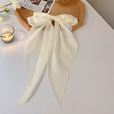 Čvrsta, mekana, velika satenska mašna Ukosnice za vjenčanje Duga vrpca Mašna za kosu Ženske ukosnice za kosu Proljetna kopča Veliki dodaci za kosu