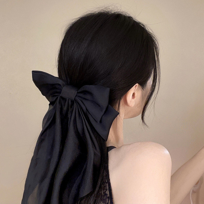 Čvrsta, mekana, velika satenska mašna Ukosnice za vjenčanje Duga vrpca Mašna za kosu Ženske ukosnice za kosu Proljetna kopča Veliki dodaci za kosu