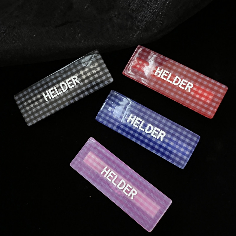 Harajuku Y2K Γεωμετρικά καρό γράμματα κλιπ μαλλιών για γυναίκες αισθητική girly γλυκό γούρι φουρκέτα Vintage μόδας αξεσουάρ μαλλιών