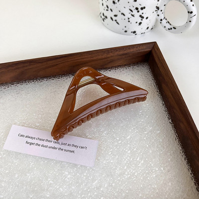 Geomeetria ebaregulaarne kolmnurk, õõnes, ühevärviline äädikhappega juukseküünised, meigid juukseklambrid puhkuseks mõeldud juuste aksessuaarid naistele