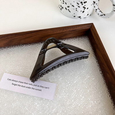 Geomeetria ebaregulaarne kolmnurk, õõnes, ühevärviline äädikhappega juukseküünised, meigid juukseklambrid puhkuseks mõeldud juuste aksessuaarid naistele