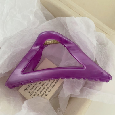 Geomeetria ebaregulaarne kolmnurk, õõnes, ühevärviline äädikhappega juukseküünised, meigid juukseklambrid puhkuseks mõeldud juuste aksessuaarid naistele