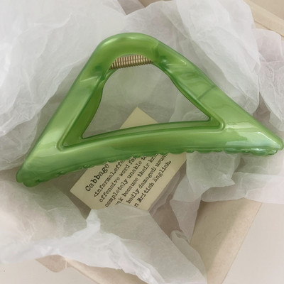 Geomeetria ebaregulaarne kolmnurk, õõnes, ühevärviline äädikhappega juukseküünised, meigid juukseklambrid puhkuseks mõeldud juuste aksessuaarid naistele