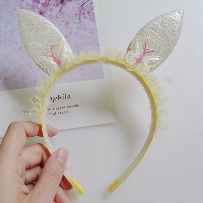 3 tk / partii Tüdrukute pitsist küüliku kõrva karvarõngas Väga armas multikas juukseklambrid peapael Lastele juukseaksessuaarid