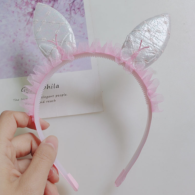 3 tk / partii Tüdrukute pitsist küüliku kõrva karvarõngas Väga armas multikas juukseklambrid peapael Lastele juukseaksessuaarid