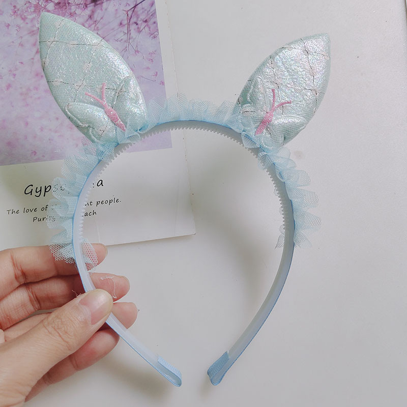 3 tk / partii Tüdrukute pitsist küüliku kõrva karvarõngas Väga armas multikas juukseklambrid peapael Lastele juukseaksessuaarid