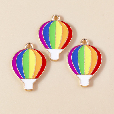 10kom emajl Šareno ljubavno srce šareno za naušnicu LGBT dugin privjesak DIY izrada nakita narukvica ogrlica ručni rad