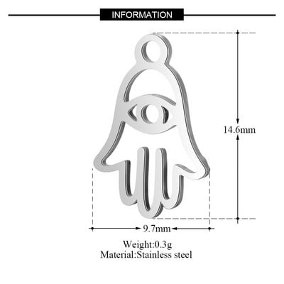 10 kom/lot Religiozni OM DIY privjesci Veleprodaja 316 nehrđajućeg čelika cvijet Yin Yang privjesak križni čvor Drvo života konektor privjesak