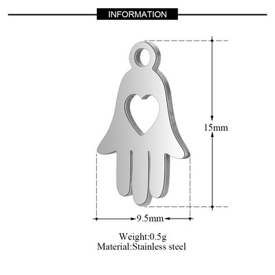 10 kom/lot Religiozni OM DIY privjesci Veleprodaja 316 nehrđajućeg čelika cvijet Yin Yang privjesak križni čvor Drvo života konektor privjesak