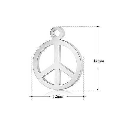 10 kom/lot Religiozni OM DIY privjesci Veleprodaja 316 nehrđajućeg čelika cvijet Yin Yang privjesak križni čvor Drvo života konektor privjesak