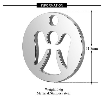 10 kom/lot Religiozni OM DIY privjesci Veleprodaja 316 nehrđajućeg čelika cvijet Yin Yang privjesak križni čvor Drvo života konektor privjesak