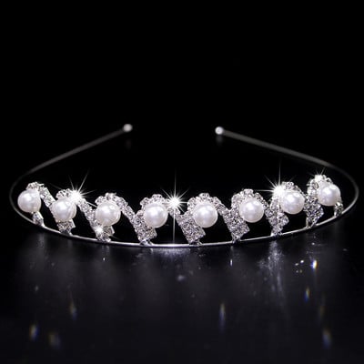 AINAMEISI Dodaci za kosu za mladenke Gumice za kosu Dječji dodaci za rođendane Nakit Personalizirana izuzetna kruna za starije osobe