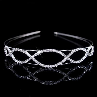 AINAMEISI Dodaci za kosu za mladenke Gumice za kosu Dječji dodaci za rođendane Nakit Personalizirana izuzetna kruna za starije osobe