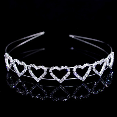 AINAMEISI Dodaci za kosu za mladenke Gumice za kosu Dječji dodaci za rođendane Nakit Personalizirana izuzetna kruna za starije osobe