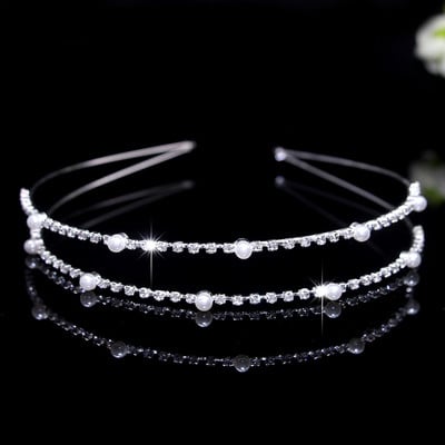 AINAMEISI Dodaci za kosu za mladenke Gumice za kosu Dječji dodaci za rođendane Nakit Personalizirana izuzetna kruna za starije osobe