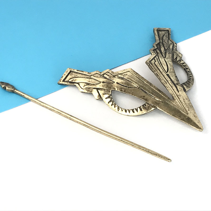 Viking bagoly hajkapcsok nőknek 2022 fém Vintage Eagle Girls Pirate Gothic Kiegészítők Egyedi Hajtű Stick y2k Ékszer bizsuk