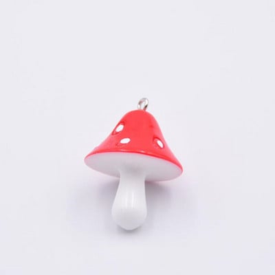 10 komada smole gljiva šarm DIY privjesak za narukvicu ogrlicu naušnice privjesak zanatska izrada nakita