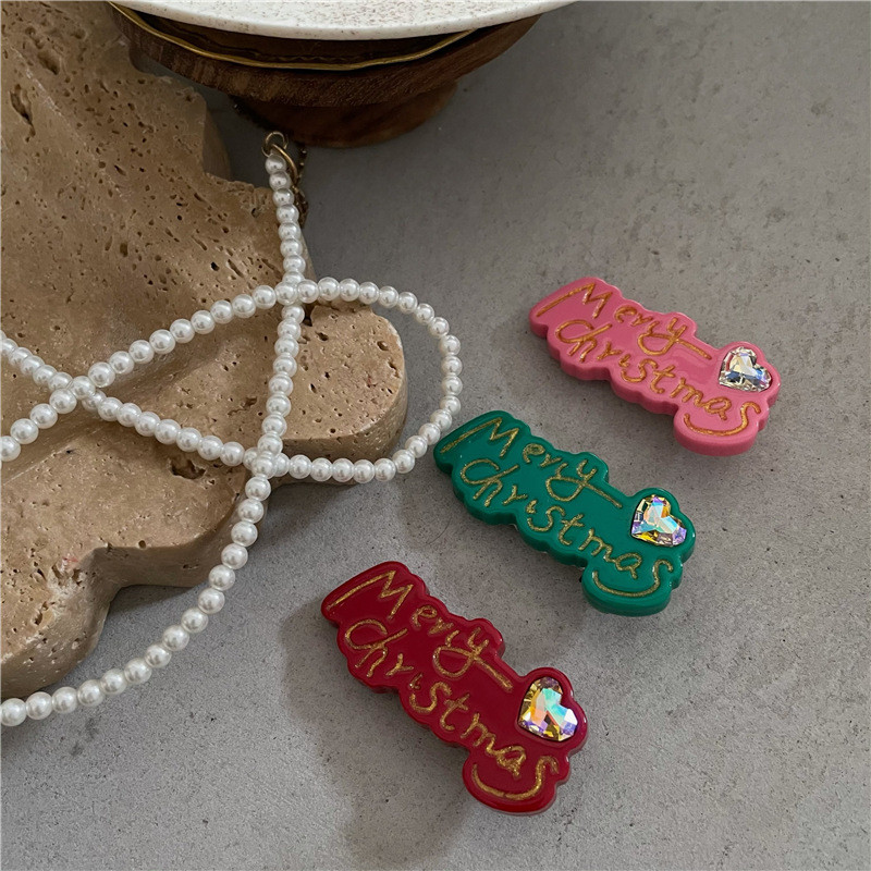 2022. aasta jõuluarmastussüdame kristallist juuksenõel naistele, armas, armas, tüdrukulik juukseklamber, esteetiline mood, juukseaksessuaarid, kingitus