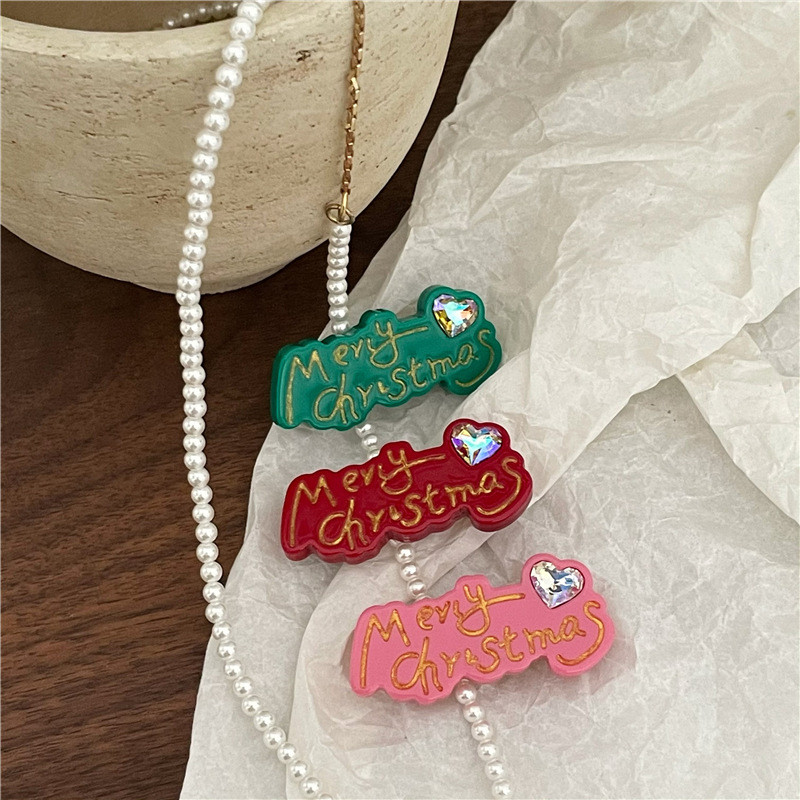 2022. aasta jõuluarmastussüdame kristallist juuksenõel naistele, armas, armas, tüdrukulik juukseklamber, esteetiline mood, juukseaksessuaarid, kingitus