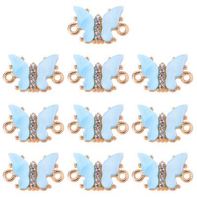 Peixin 10 tk/komplekt võluv värviline kristallkirss ripats puu rippuv ehted tarvikud DIY kõrvarõngad ehete valmistamise tarvikud