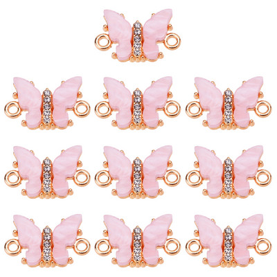 Peixin 10 tk/komplekt võluv värviline kristallkirss ripats puu rippuv ehted tarvikud DIY kõrvarõngad ehete valmistamise tarvikud