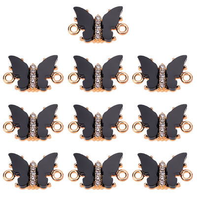 Peixin 10 tk/komplekt võluv värviline kristallkirss ripats puu rippuv ehted tarvikud DIY kõrvarõngad ehete valmistamise tarvikud