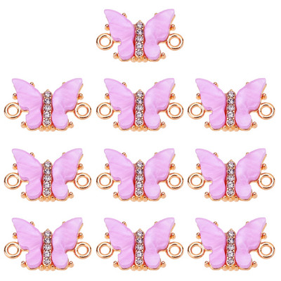 Peixin 10 tk/komplekt võluv värviline kristallkirss ripats puu rippuv ehted tarvikud DIY kõrvarõngad ehete valmistamise tarvikud