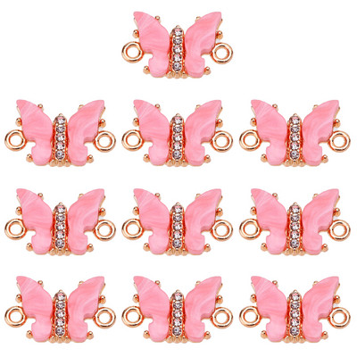 Peixin 10 tk/komplekt võluv värviline kristallkirss ripats puu rippuv ehted tarvikud DIY kõrvarõngad ehete valmistamise tarvikud