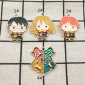 10 komada emajliranog crtanog šarma Nakit Dodaci Naušnica Privjesak Narukvica Ogrlica Čarmovi Diy zanatski pribor