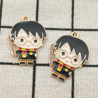 10 komada emajliranog crtanog šarma Nakit Dodaci Naušnica Privjesak Narukvica Ogrlica Čarmovi Diy zanatski pribor